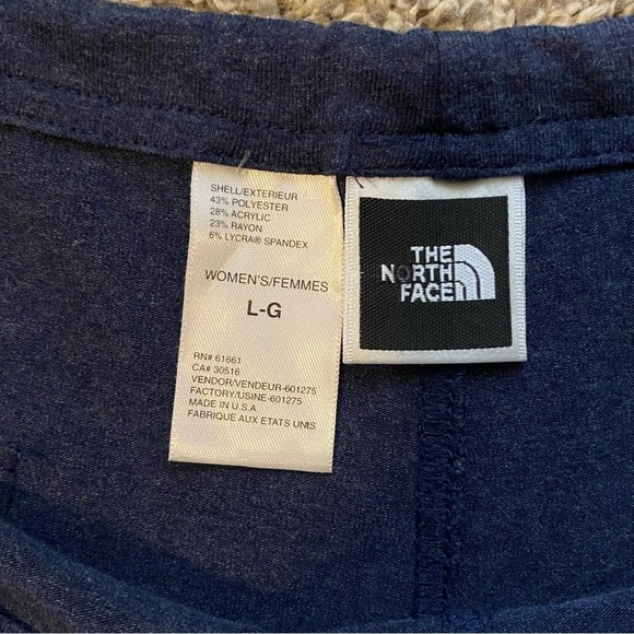 The North Face Casual Drawstring Shorts Navy Blue Sz Large - Picture 5 of 7